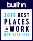 Built In 2019 Best Places to Work, New York City