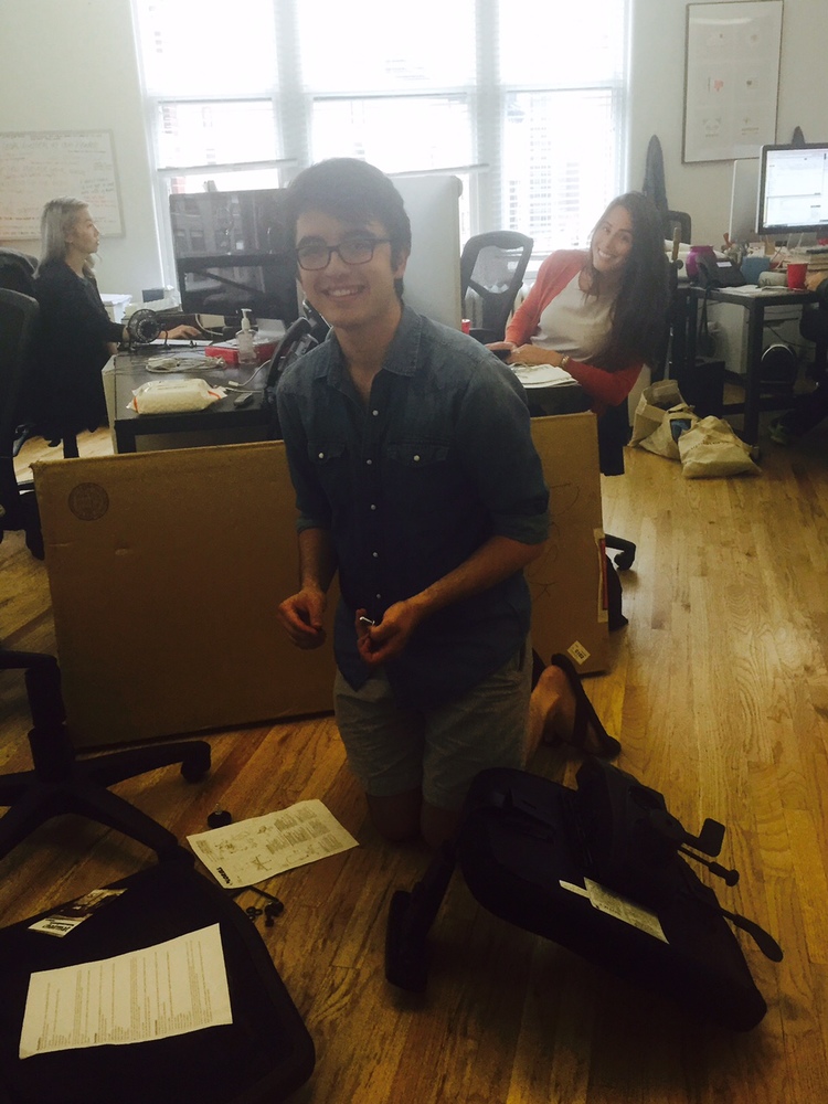 Julio Gonzalez, Customer service intern