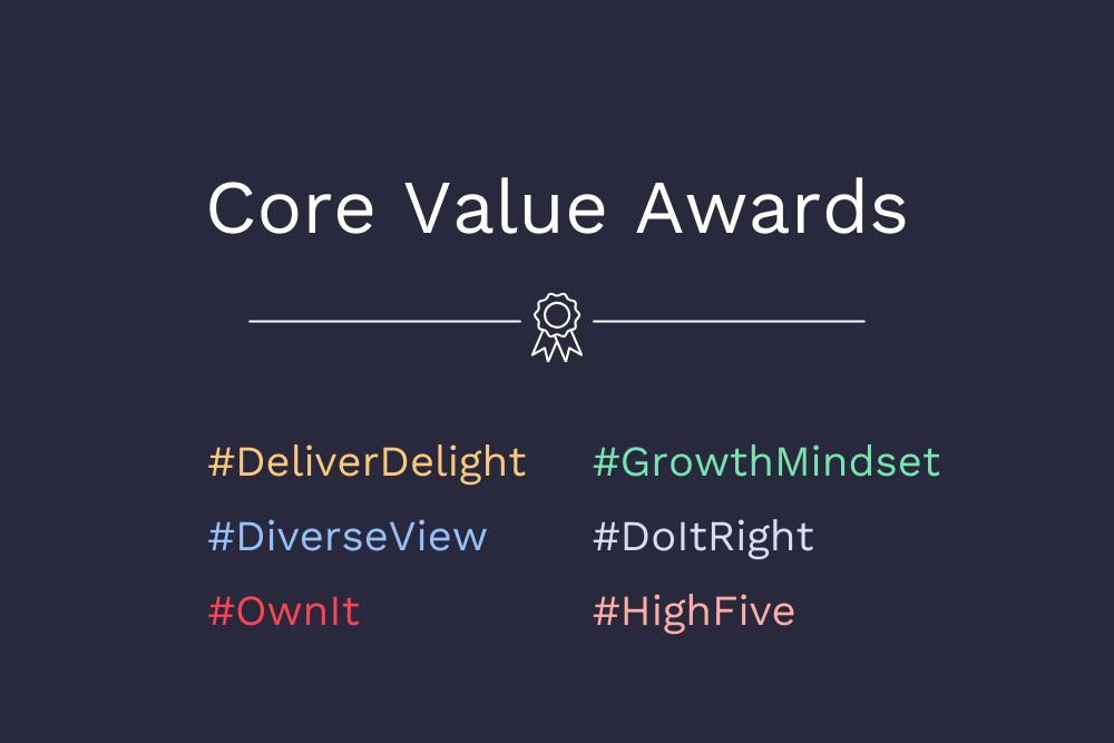 Our Core Value Awards – celebrating what truly drives us