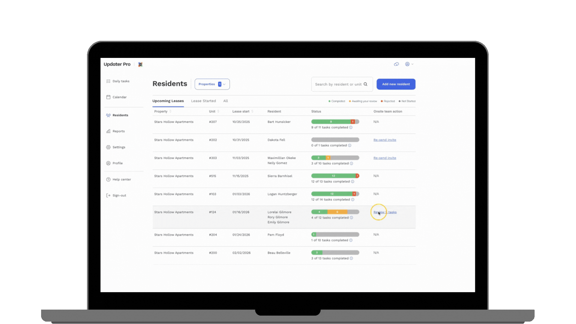 Introducing the new Residents view: Simpler, smarter, faster